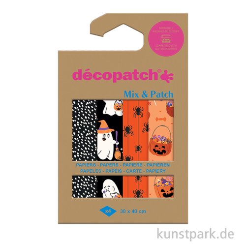 DECOPATCH Papiere - Mix & Patch, Halloween