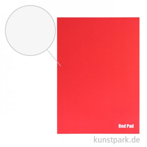 Der Rote Block - Skizzenpapier weiß, 50 Blatt, 120g