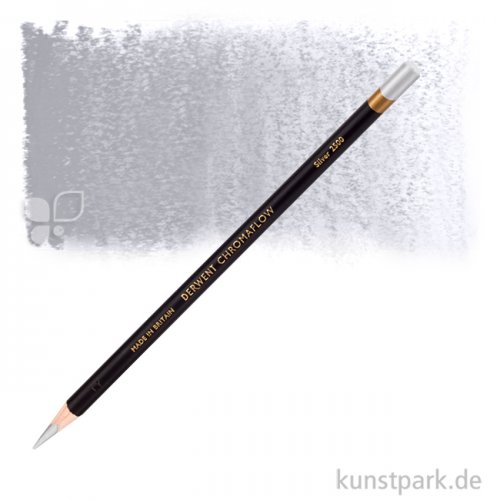 Derwent CHROMAFLOW Farbstift einzeln Stift | Silver