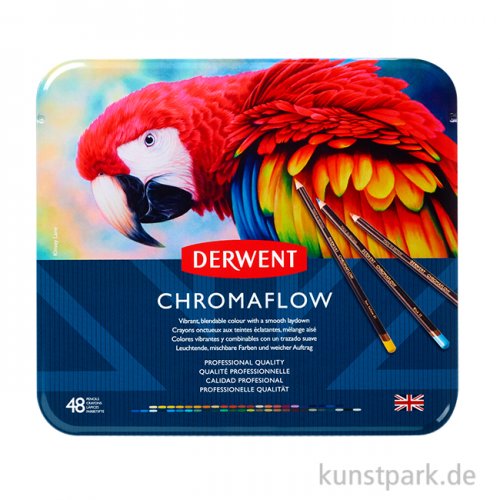 Derwent Chromaflow Farbstifte - 48er Set