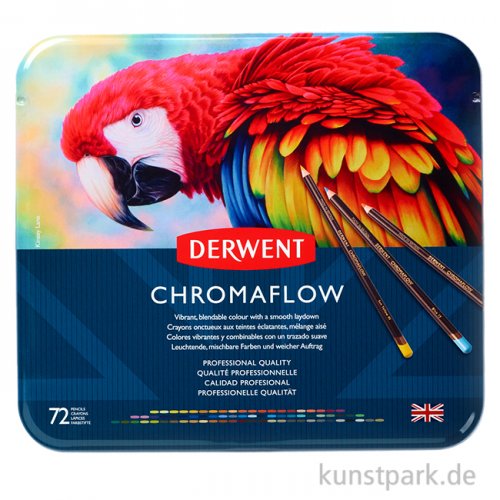 Derwent Chromaflow Farbstifte - 72er Set