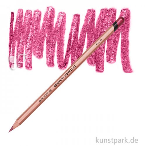 Derwent METALLIC Farbstift einzeln Stift | Pink