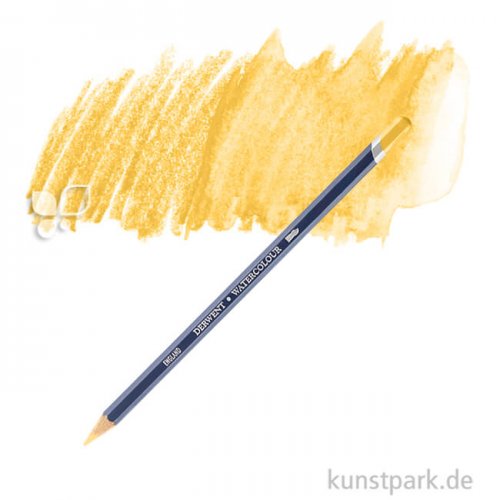 Derwent WATERCOLOUR Aquarellstift einzeln Stift | 08 Middle Chrome
