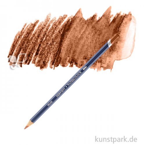 Derwent WATERCOLOUR Aquarellstift einzeln Stift | 55 Vandyke Brown