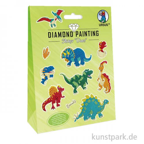 Diamond Painting Set - Sticker, Dinos