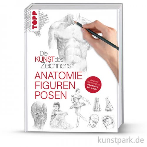 Die Kunst des Zeichnens - Anatomie, Figuren, Posen, Topp Verlag