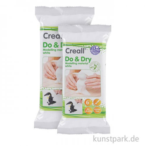 Creall DO+DRY Modelliermasse - Weiß