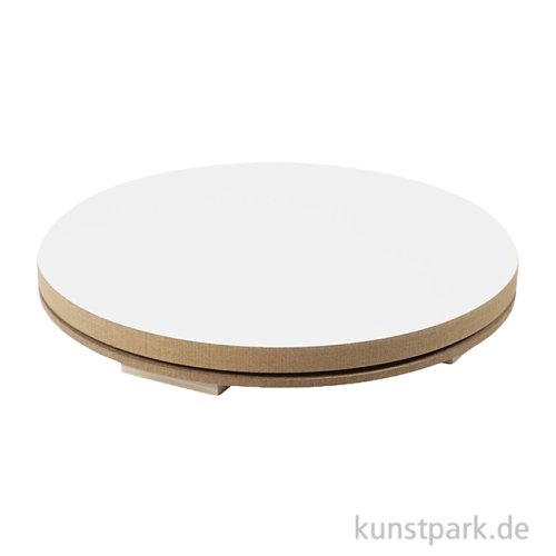 Drehplatte, Mini Töpferscheibe, Höhe 2,5 cm, Durchmesser 17 cm
