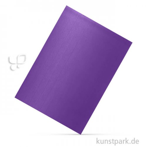 E-Wellpappe, doppelseitig gefärbt 50 x 70 cm | Lila