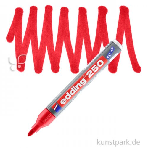edding 250 Board Marker 002 Rot