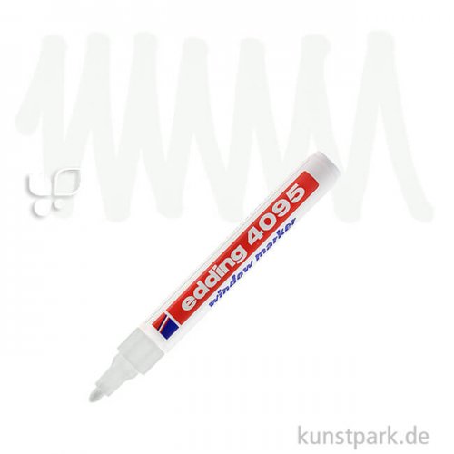 edding 4095 Window Marker Einzelfarbe | 049 Weiß