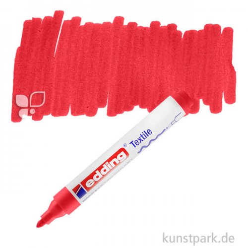 edding 4500 Textil Marker 002 Rot
