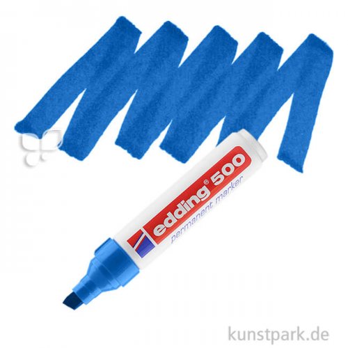 edding 500 Permanent Marker Einzelfarbe | 003 Blau