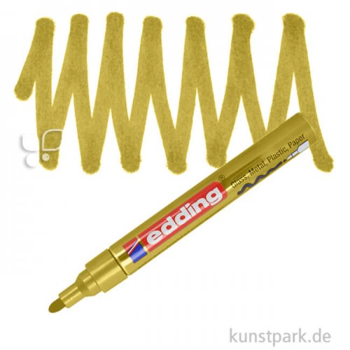edding 750 Lack Paint Marker Einzelfarbe | 053 Gold