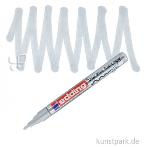 edding 751 Lack Marker Einzelfarbe | 054 Silber
