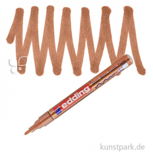 edding 751 Lack Marker Einzelfarbe | 055 Kupfer