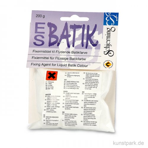 ES Batik Fixiermittel, 200 g für 100 ml Batikfarbe