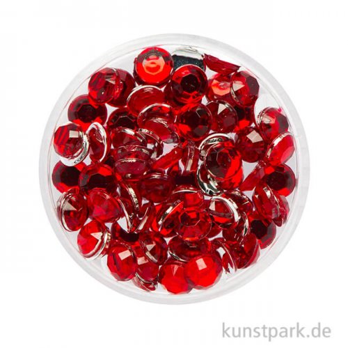 Eulenspiegel Glitzer-Steine 2,5g Farbe | Rubin