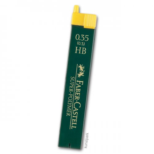 Faber-Castell Ersatzminen TK-Fine 0,35 mm, Härte HB, 12 Stück
