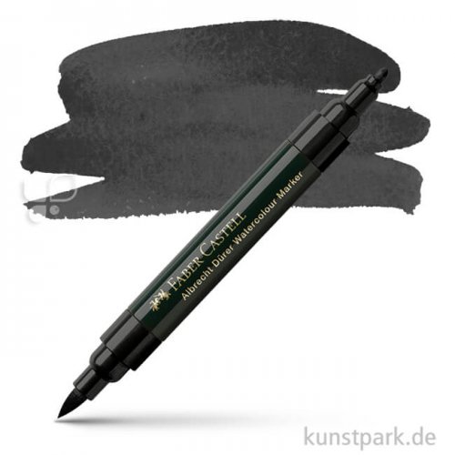 Faber-Castell ALBRECHT DÜRER Aquarellmarker einzeln Stift | 199 Schwarz