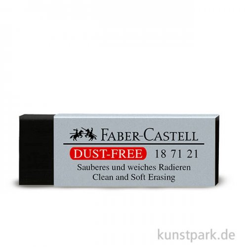 Faber-Castell DUST-FREE Radierer schwarz