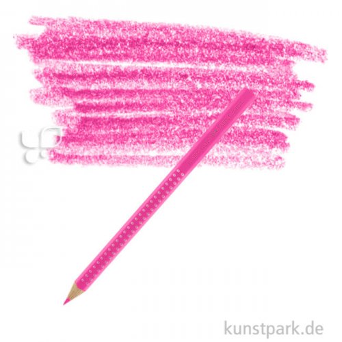 Faber-Castell JUMBO Grip einzeln Stift | 25 Purpurrosa mittel