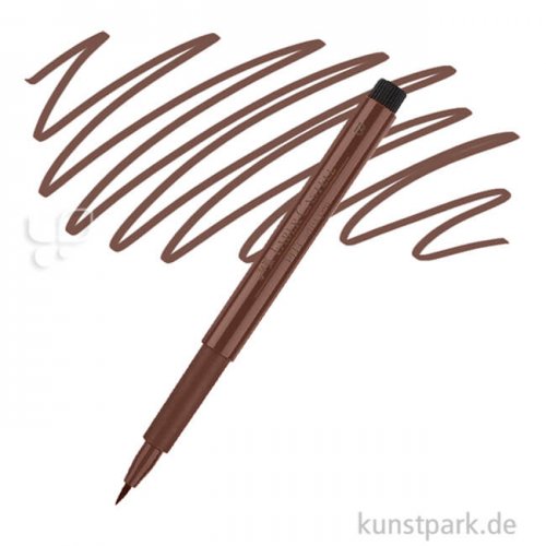 Faber-Castell PITT Artist Pen Brush einzeln Stift | 177 Walnussbraun