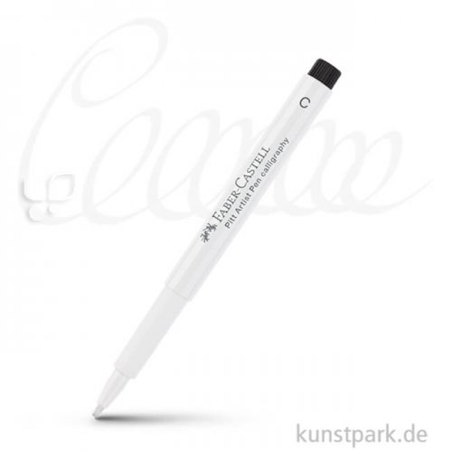 Faber-Castell PITT Artist Pen Calligraphy einzeln Stift | 101 Weiß