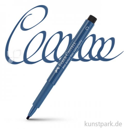 Faber-Castell PITT Artist Pen Calligraphy einzeln Stift | 247 Indanthrenblau