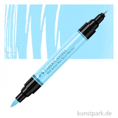 Faber-Castell PITT Artist Pen Dual Marker Einzelstift | 154 Kobalttürkis