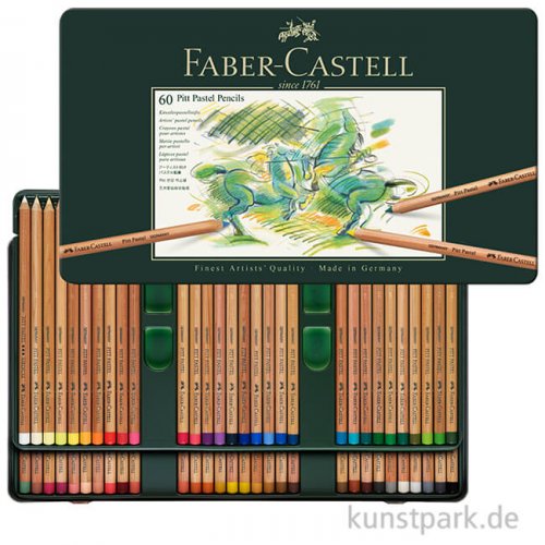 Faber-Castell PITT Pastell - 60er Metalletui
