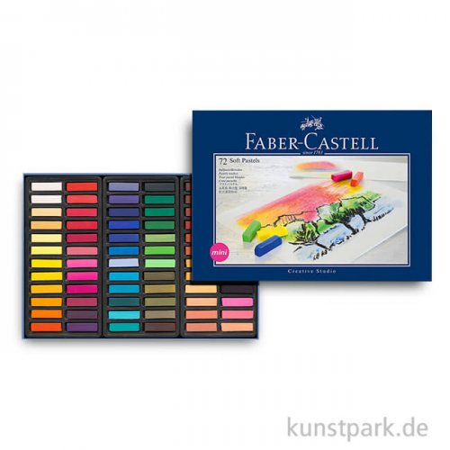 Faber-Castell Softpastellkreiden Mini - 72er Studio-Set