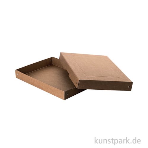 Falken Aufbewahrungsbox - PureBox Natur, 40 mm DIN A5