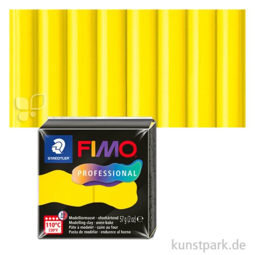 FIMO Professional Modelliermasse 57 g | Gelb