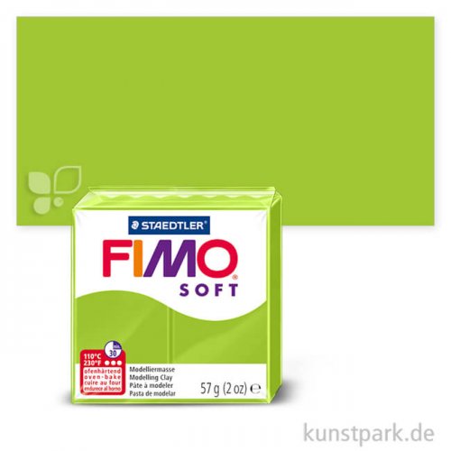 FIMO soft Einzelfarben 57 g Einzelfarbe | Apfelgrün