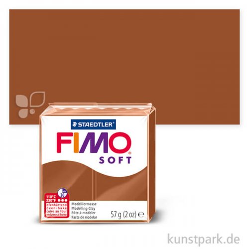 FIMO soft Einzelfarben 57 g Einzelfarbe | Caramel