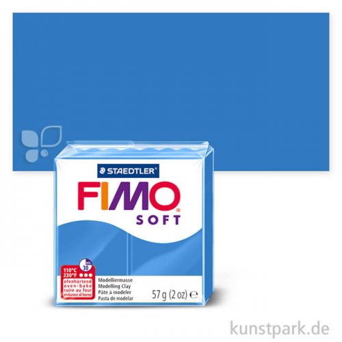 FIMO soft Einzelfarben 57 g Einzelfarbe | Pazifikblau