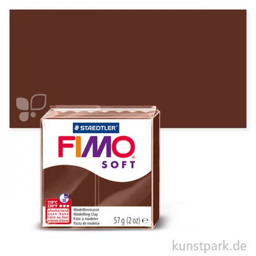 FIMO soft Einzelfarben 57 g Einzelfarbe | Schokolade