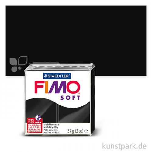 FIMO soft Einzelfarben 57 g Einzelfarbe | Schwarz
