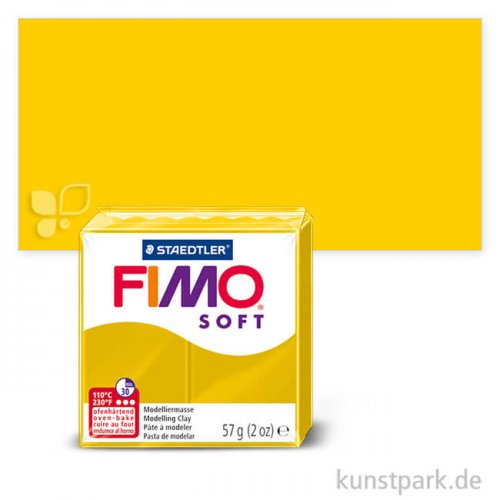 FIMO soft Einzelfarben 57 g Einzelfarbe | Sonnengelb