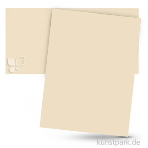 Fotokarton 50x70 cm, 10 Bogen, 300g Farbe | Beige