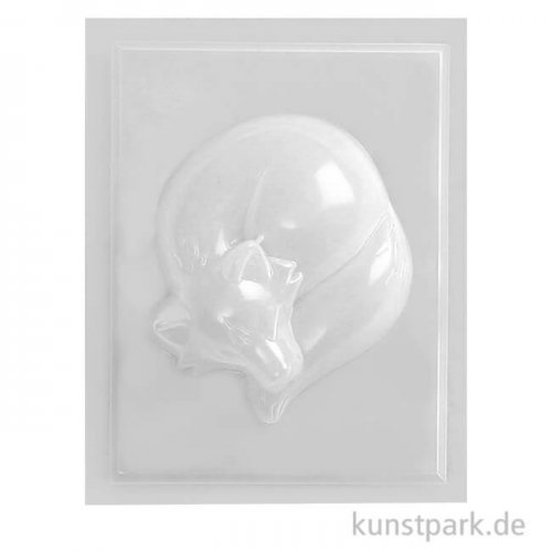 Gießform - Schlafender Fuchs, 70 x 60 x 20 mm