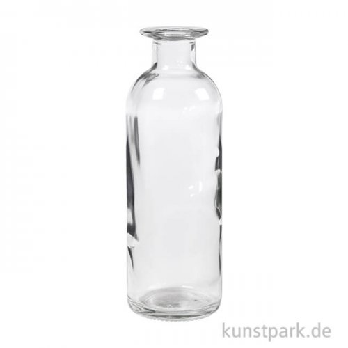 Glasflasche aus Klarglas, 235 ml