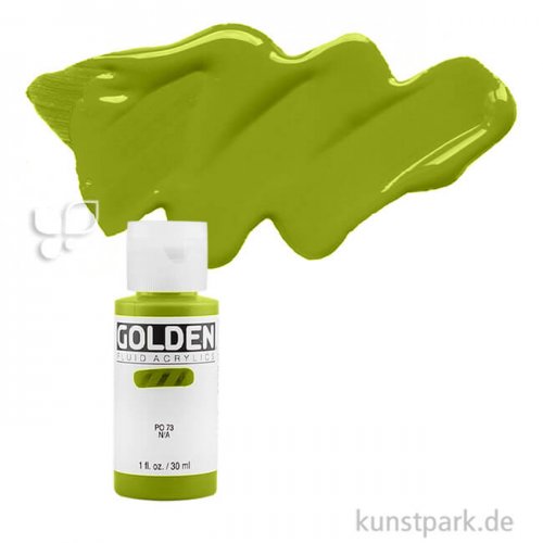 GOLDEN Fluid Acrylfarben 30 ml | 2170 Grüngold
