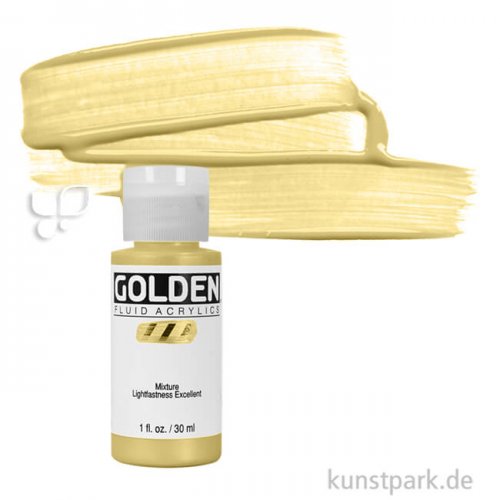 GOLDEN Fluid Metallfarben 30 ml Flasche | 2453 Gold (fein)