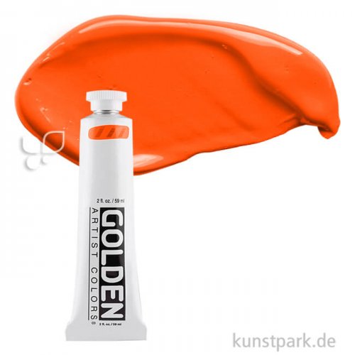 GOLDEN Heavy Body Acrylfarben 59 ml | 1276 Pyrrol Orange