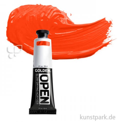 GOLDEN Open Acrylfarben 59 ml | 7100 Cadmium Red Medium
