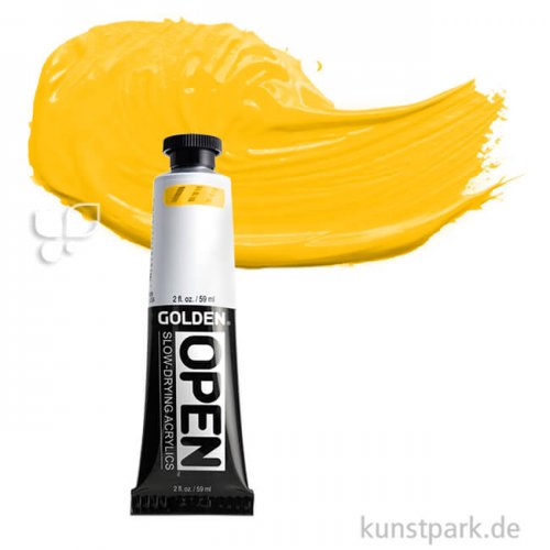 GOLDEN Open Acrylfarben 59 ml | 7110 C.P. Cadmium Yellow Dark