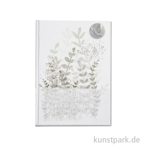 Good old friends - Aquarell Trauerkarte, Taube