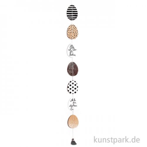 Good old friends - Eierkette, Schwarz-Weiß